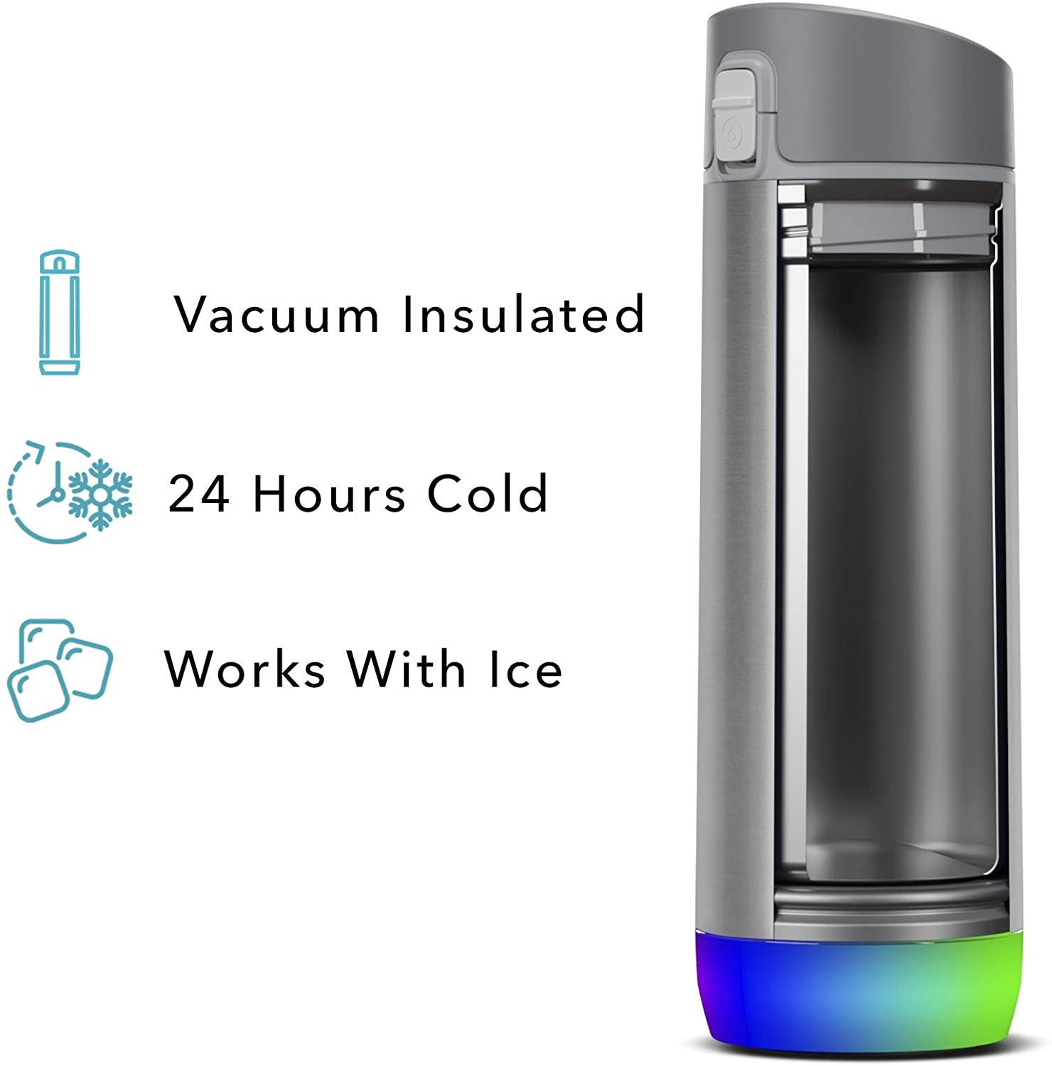 Hidrate Spark Steel Smart Water Bottle - Imagen 2